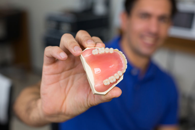 dentist discusses common denture problems